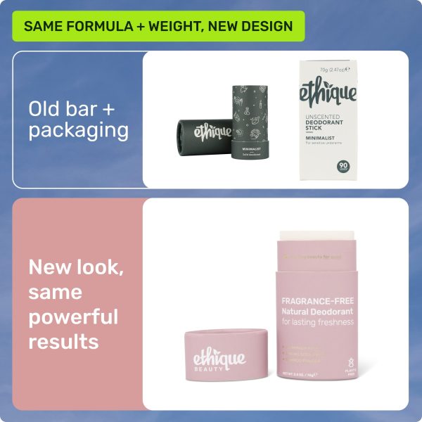 FRAGRANCE-FREE Natural Deodorant