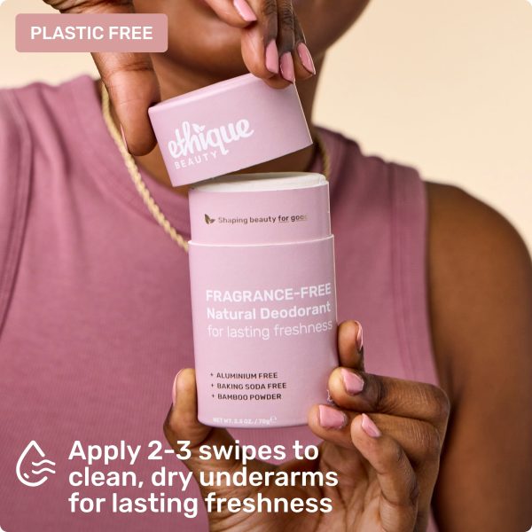 FRAGRANCE-FREE Natural Deodorant