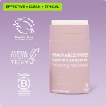 FRAGRANCE-FREE Natural Deodorant